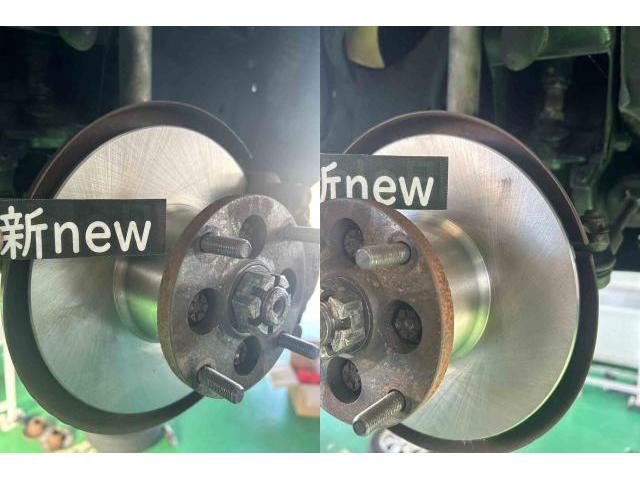 Ｈ11　ローバー　ＭＩＮＩ　車検（ディスクローター、ブレーキパッド、バッテリー）