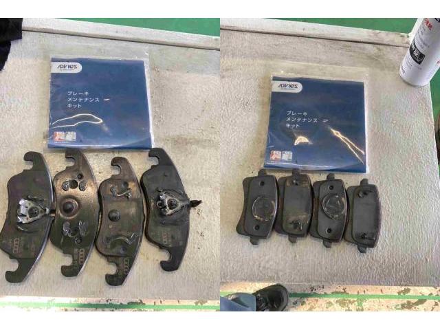 H25 アウディ　Ａ４　車検（エンジンオイル、ブレーキオイル）