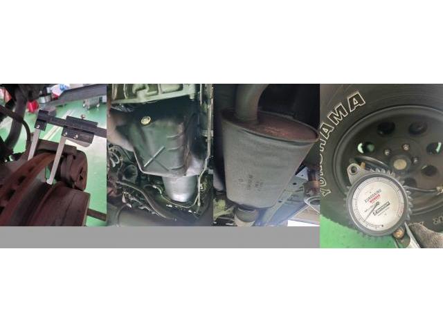 Ｈ13　クライスラージープ　チェロキー　車検（スタビライザリンク、タイロッドエンドブーツ、マフラー腐食）