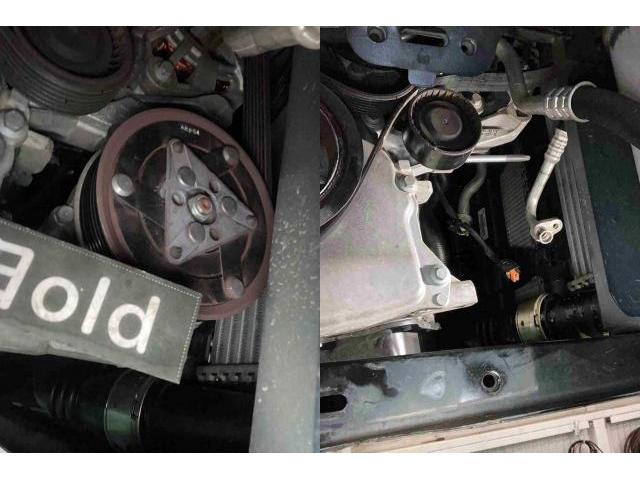 Ｈ２８　ルノー　カングー　エアコン不良、エンジンオイル漏れ修理