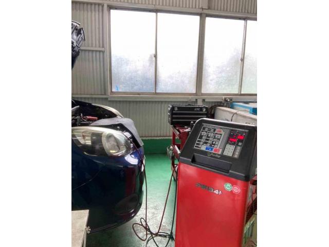 Ｈ２８　ルノー　カングー　エアコン不良、エンジンオイル漏れ修理