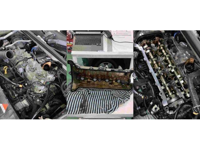 Ｈ２８　ルノー　カングー　エアコン不良、エンジンオイル漏れ修理