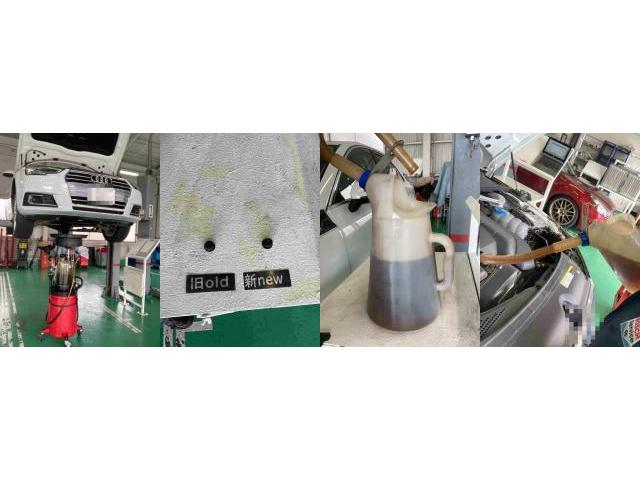 H30　アウディ　Ａ４　12か月点検（クリーンフィルター、タイヤ）