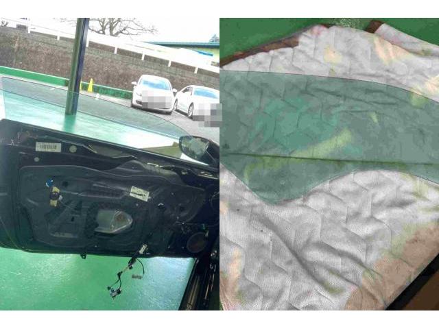 Ｈ２１　フォルクスワーゲン　シロッコ　車検（ドアウインドレギュレター）