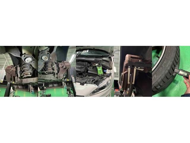 H27 ボルボ　Ｖ６０　車検（バッテリー、スタビライザリンク）