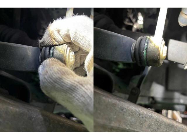 H27 ボルボ　Ｖ６０　車検（バッテリー、スタビライザリンク）