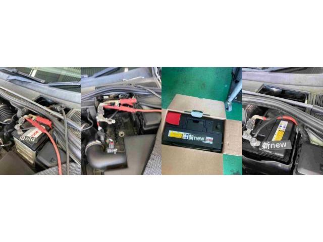 H27 ボルボ　Ｖ６０　車検（バッテリー、スタビライザリンク）