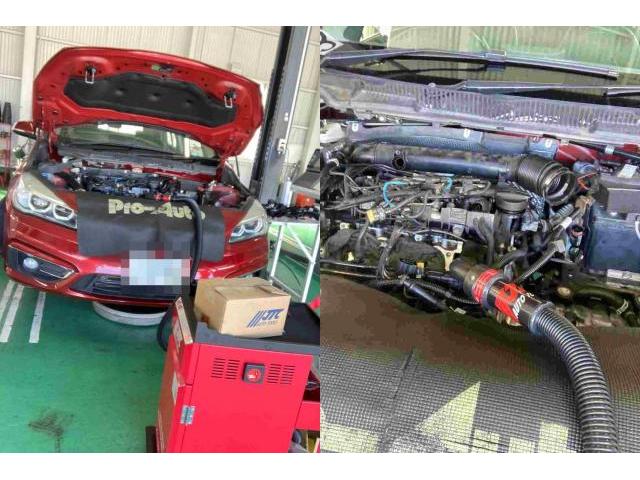 H28　ＢＭＷ　２シリーズ　エンジンチェックランプ点灯（EGR）