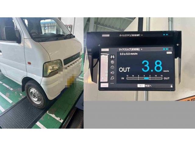 H14 スズキ　キャリイトラック　足回り異音（ショックアブソーバアッパーマウント、サスペンションアッパーアーム）