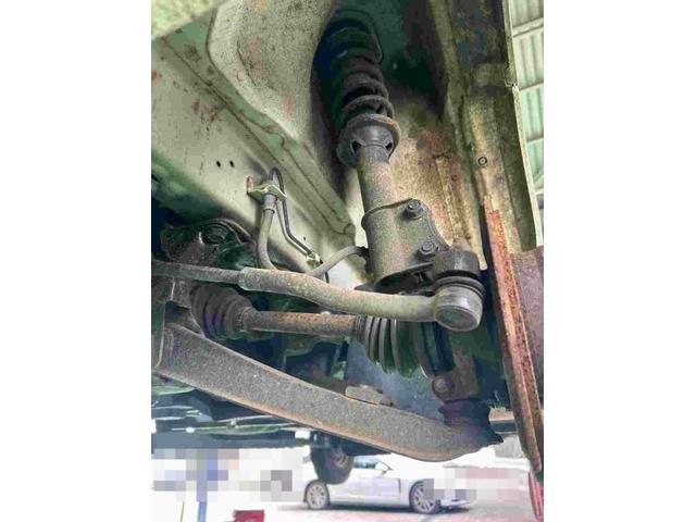 H14 スズキ　キャリイトラック　足回り異音（ショックアブソーバアッパーマウント、サスペンションアッパーアーム）