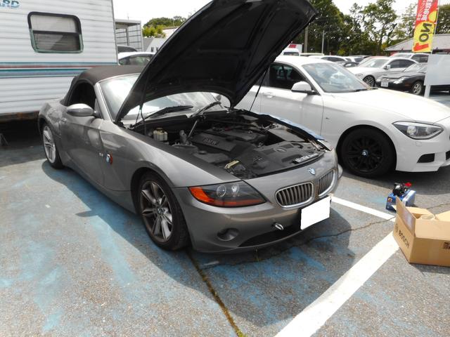 BMW　Z4、始動不良、スターターモーター交換。　【三木市　小野市　加東市　神戸市西区　神戸市北区　西脇市】