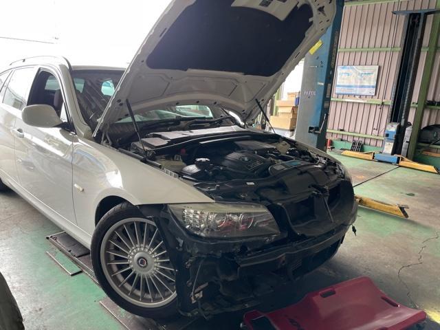 BMW３　アルピナ、修理。【三木市　小野市　加東市　神戸市西区　神戸市北区　西脇市】