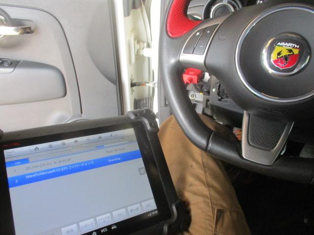 FIAT ABARTH フィアット　アバルト　OBD　OBDⅡ　車検　診断機　テスター　点検　項目　野田市　坂東市　柏市　流山市　千葉県　茨城県　埼玉県