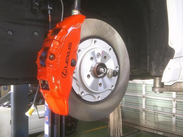 レクサス　ＮＸ　ブレーキ　RX　Fスポーツ　6POT　オレンジ　キャリパー　ローター　純正　流用　取り付け　交換　野田市　坂東市　柏市　流山市　千葉県　茨城県　埼玉県