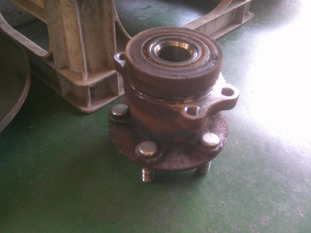 スバル　フォレスター　異音　ハブベアリング　ハブ　ユニット　ASSY　交換　錆　外れない　取れない　固着　ナックル　野田市　坂東市　柏市　流山市　千葉県　茨城県　埼玉県