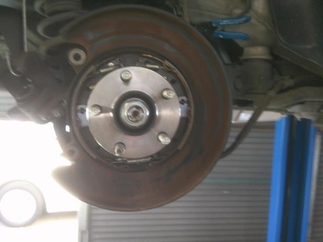 スバル　フォレスター　異音　ハブベアリング　ハブ　ユニット　ASSY　交換　錆　外れない　取れない　固着　ナックル　野田市　坂東市　柏市　流山市　千葉県　茨城県　埼玉県