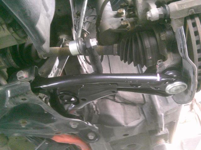 トヨタ　カローラフィールダー　車検　ブーツ切れ　ひび割れ　アーム　スタビリンク　タイロッド　ASSY　交換　ロアアーム　野田市　坂東市　柏市　流山市　千葉県　茨城県　埼玉県