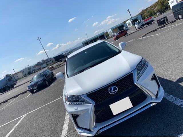 レクサス RX450h 車検ご入庫　オイル交換　貝塚市　岸和田市　和泉市　堺市