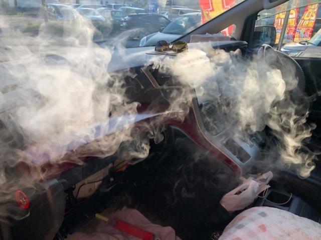 エアコン消臭 トヨタ ヴェルファイア エアコン臭う エアコン内部洗浄 カーエアコンクリーニング 南大阪発 自動車のエアコン洗えます グーネットピット
