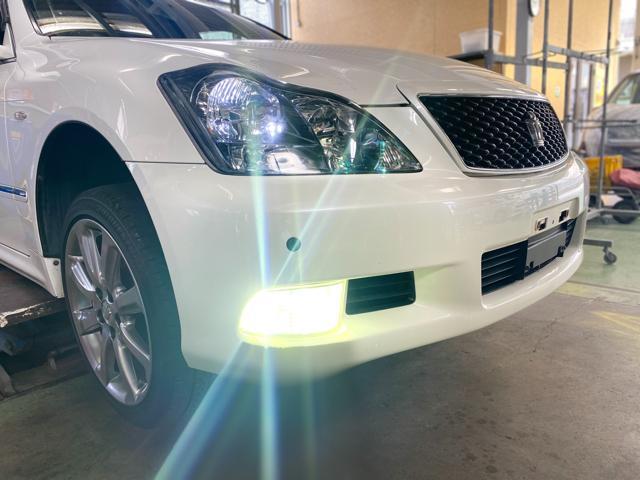 ゼロクラ　GRS184 フォグランプ 交換　HID fcl LED 持ち込み部品　持ち込みパーツ　お気軽にご相談下さい