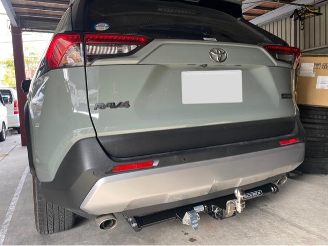 トヨタ RAV4 ヒッチメンバー取り付け グーピットよりご新規様 車いじり