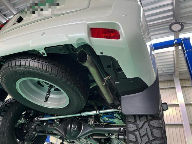 車の見た目は大事です ランドクルーザープラド 迫力あるマフラー 車の見た目は大事です ランドクルーザープラド 迫力あるマフラー