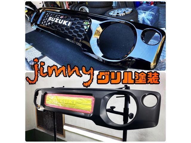 SUZUKI jimny 持ち込み純正グリルを ZJ3 ブルーイッシュブラック SUZUKI jimny 持ち込み純正グリルを ZJ3 ブルーイッシュブラック