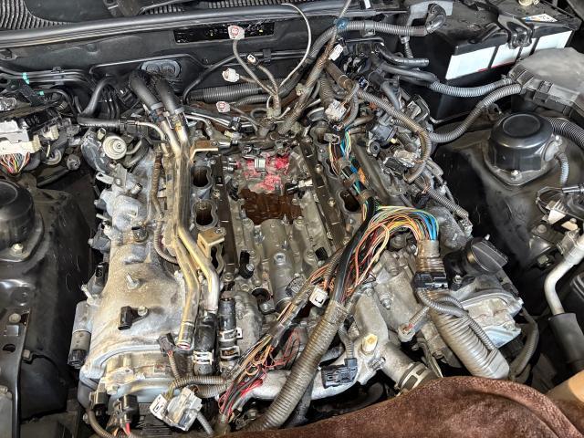 レクサス　ＬＳ　エンジン関連修理・整備　ヒートエクスチェンジャー交換　冷却水漏れ　冷却水が減る　LEXUS ISF LS460 レクサス修理　水漏れ