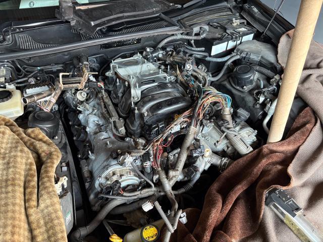 レクサス　ＬＳ　エンジン関連修理・整備　ヒートエクスチェンジャー交換　冷却水漏れ　冷却水が減る　LEXUS ISF LS460 レクサス修理　水漏れ