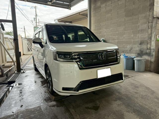 ホンダ　ステップワゴン　塗装　傷や凹みの修理　安さだけじゃない　仕上がりを求めて　ご満足いただける内容をご提供します　大阪　貝塚　岸和田　泉佐野　堺　高石　阪南　泉南　Instagram