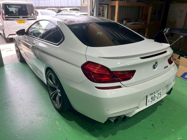 BMW M6 カーボンルーフ修理 全国からご依頼受付け カーボン修理 カーボンパーツ修理 輸入車歓迎 郵送対応可能 大阪 車両預かりOK Instagram予約OK