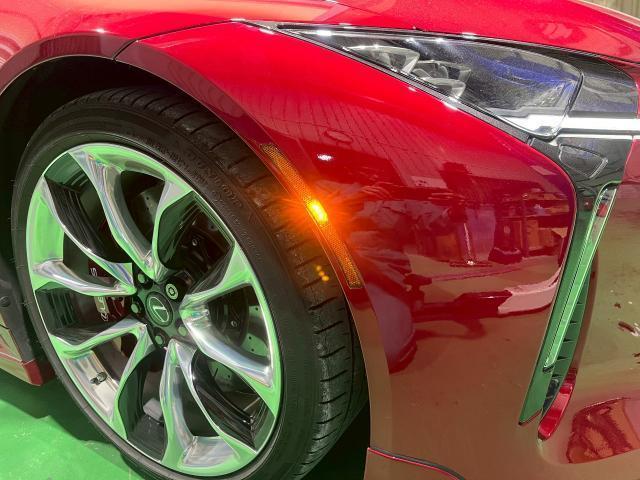 レクサス　ＬＣ　ライト・ウィンカー類交換 USマーカー取り付け　フロントウ　ウインカー　リヤLEDリフレクター　持ち込みパーツ歓迎　大阪　貝塚　LEXUS専門店　輸入車対応