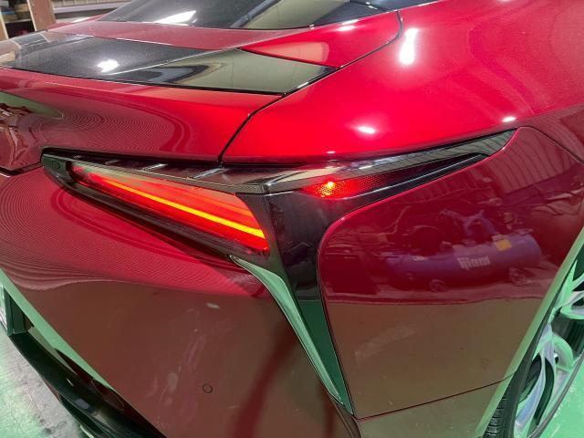 レクサス　ＬＣ　ライト・ウィンカー類交換 USマーカー取り付け　フロントウ　ウインカー　リヤLEDリフレクター　持ち込みパーツ歓迎　大阪　貝塚　LEXUS専門店　輸入車対応