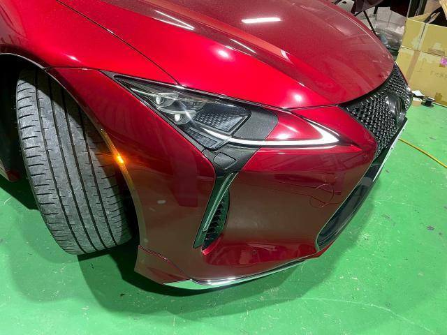 レクサス　ＬＣ　ライト・ウィンカー類交換 USマーカー取り付け　フロントウ　ウインカー　リヤLEDリフレクター　持ち込みパーツ歓迎　大阪　貝塚　LEXUS専門店　輸入車対応