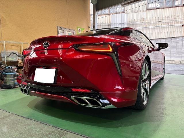 レクサス　ＬＣ　ライト・ウィンカー類交換 USマーカー取り付け　フロントウ　ウインカー　リヤLEDリフレクター　持ち込みパーツ歓迎　大阪　貝塚　LEXUS専門店　輸入車対応