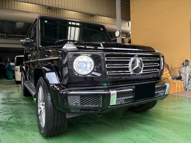 メルセデス・ベンツ　Ｇクラス（ゲレンデヴァーゲン）　バンパー修理　バンパー塗装　輸入車歓迎　輸入者作業可能　大阪　貝塚　岸和田　泉佐野　泉大津　泉南　高石　Instagram