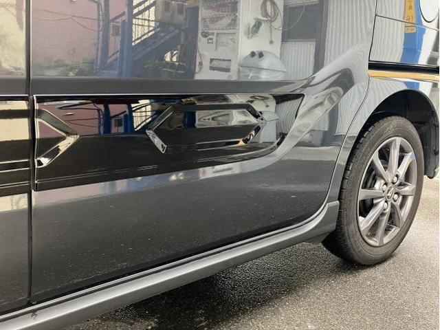 サイドドアキズ・へこみ修理【福山でクルマ修理、板金塗装・レストアお任せください】