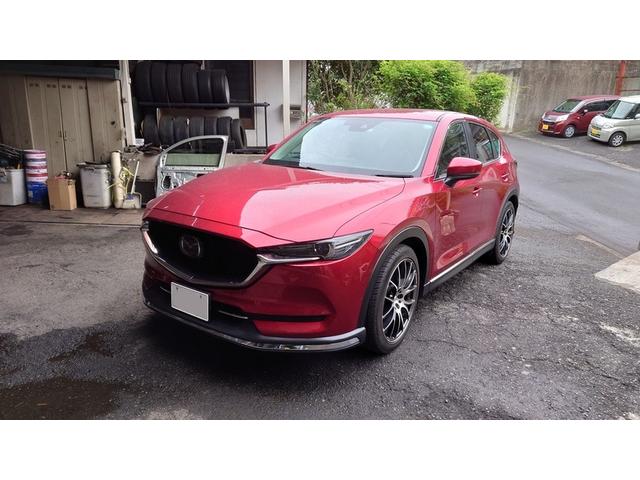 CX-5 社外グリル ＋ 社外フォグライト 取り付け 交換 持ち込み取り付け