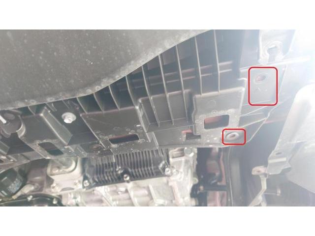 ヤリスクロス　MXPB15　フロントバンパーガード　取り付け加工