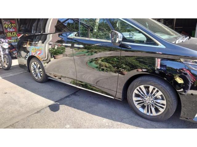 トヨタ　アルファード　AGH40W　シーケンシャルウインカー取付　LEDナンバー灯交換　ライセンス灯