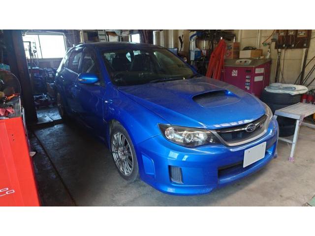 インプレッサ　STI HKS　マフラー交換　吸排気系パーツ取付