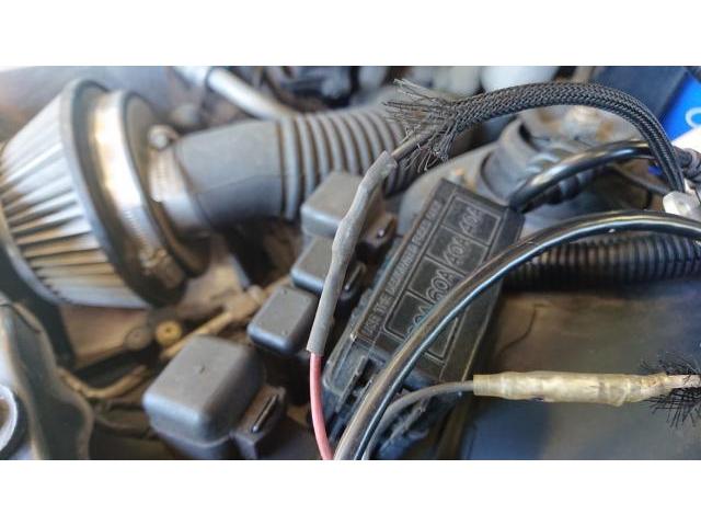 スズキ　カプチーノ　ヘッドライトバルブ切れ　バルブ交換　AE11R　電装系修理