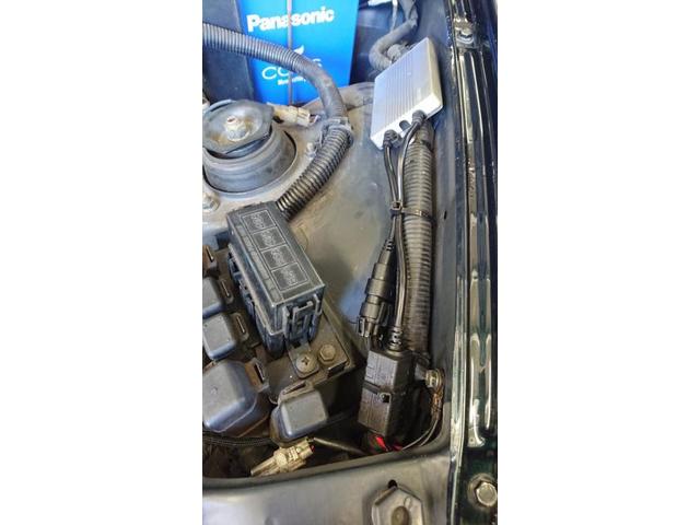 スズキ　カプチーノ　ヘッドライトバルブ切れ　バルブ交換　AE11R　電装系修理