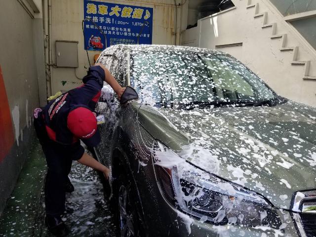 西宮 洗車 手洗：撥水トリプル 洗車 室内清掃【西宮中央店（朝日石油株式会社）　洗車専門の外部資格（アイタック）保持スタッフ在籍　阪神間 8ヶ所のネットワーク】