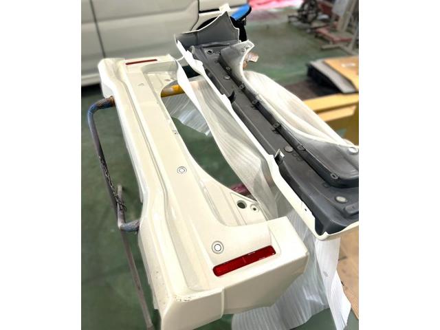 スズキ　スペーシアカスタム　キズ・へこみ直し　ガラス交換