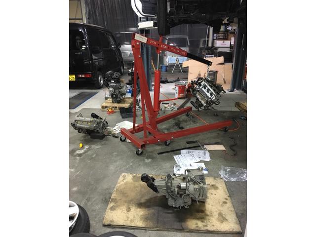 スズキ　キャリートラック エンジン載替　広島市安佐南区、西区のクルマ修理、ニコニコレンタカー、コーティング、パーツ持込み取付け！タイヤ持ち込み交換安い！