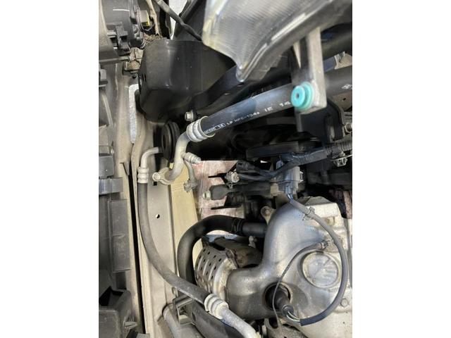 スズキ　ワゴンR　エアコンコンプレッサー交換　広島市安佐南区、西区のクルマ修理、ニコニコレンタカー、キーパーコーティング、パーツ持込み取付け！タイヤ持ち込み