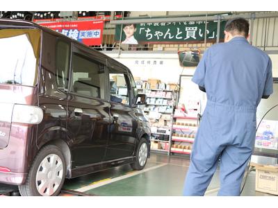 プロの整備士がメンテナンスいたします！