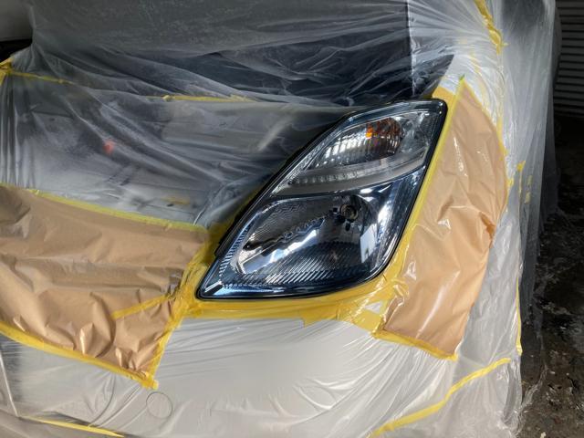 トヨタ　プリウス　ヘッドランプ　ヘッドライト　くすみ　白ボケ　劣化　水垢　コーティング　新潟市　南区