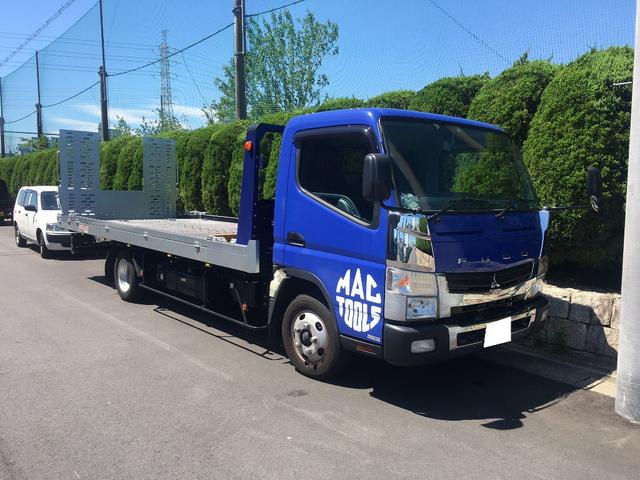 お客様のご要望にお応えして、万が一のトラブルに備えて積載車を完備しております。